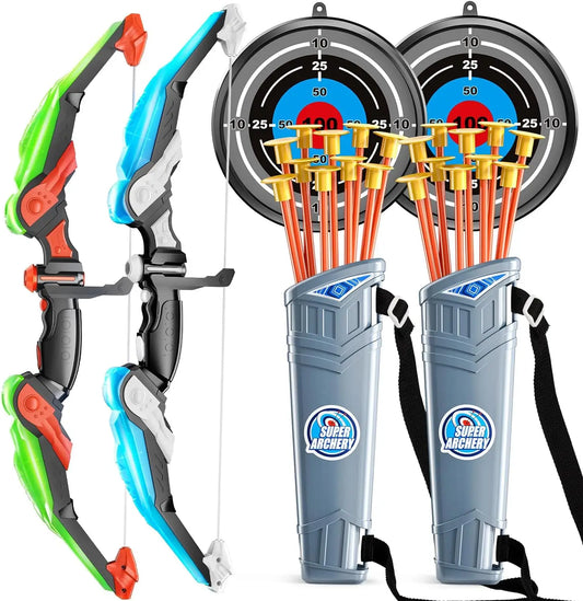 Kids' LED Bow and Suction Arrow